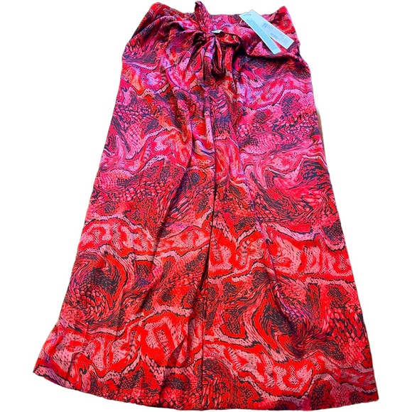 GANNI Satin Silk Midi Skirt - Picture 6 of 9